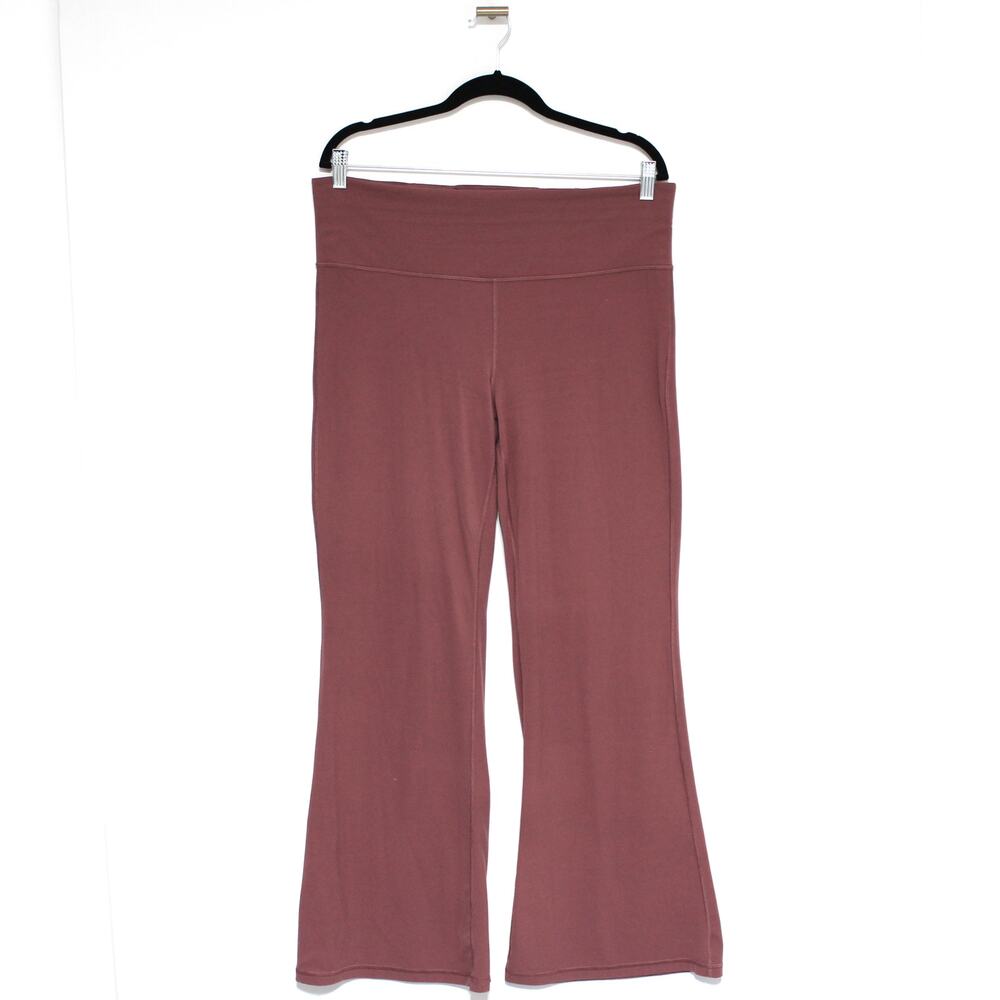 Athleta Elation Flare Pant Size XL Tawny Rose